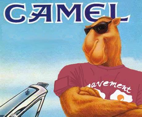 The eptimoe of the cool saxophone player. Camel Sued For Building An "Indie Rock Universe"