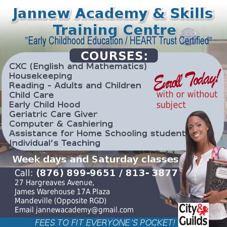 Eac certificate or declaration required when you export to eurasian customs union. Jannew Academy & Skills Training Centre - Jamaica Classifieds