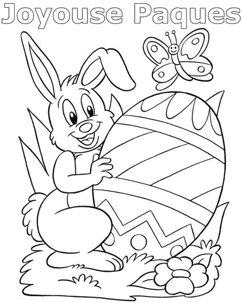 Coloriage de lapin de paques these pictures of this page are about:dessin lapin de paques. Coloriage Lapin de Pâques | Desenhos de pascoa, Páginas para colorir, Coelhinho da páscoa