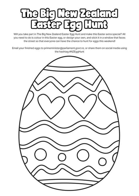 Simple egg shapes for you to print out and colour in! Jacinda Ardern - This is a message for the kids of New ...