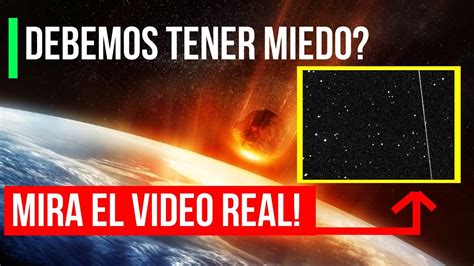 Large meteors with multiplication problems move toward a space station in the center of the screen. Un METEORITO caerá en SEPTIEMBRE ?- VIDEO REAL! - YouTube