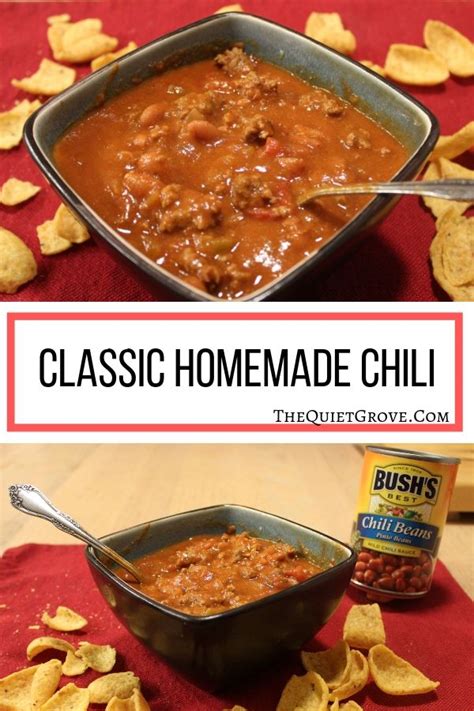 Create/edit gifs, make reaction gifs. Classic Homemade Chili via @TheQuietGrove | Homemade chili ...