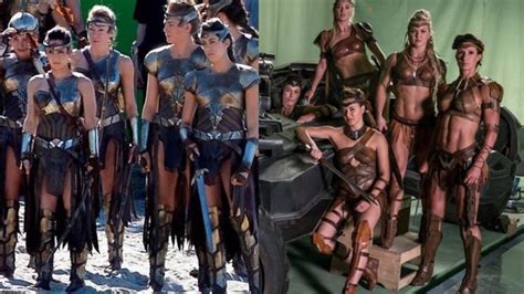 I agree the new costume would not suit the wonder woman we all know. Skimpy Amazon costumes in 'Justice League' spark Twitter ...