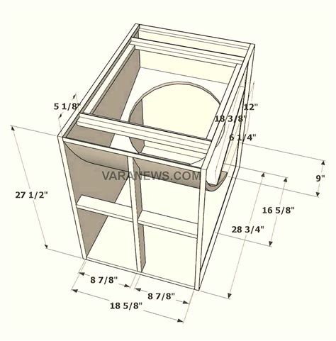 Ukuran box cla 18 inch. Skema Ukuran Box Speaker 18 Inch - Berbagai Ukuran