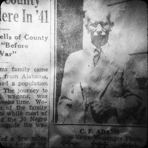 C. F. Adams, School Superintendent - The Portal to Texas ...