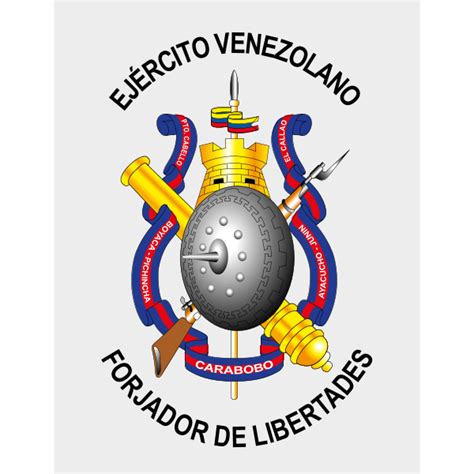 El ejército argentino (ea) es la rama terrestre de las fuerzas armadas argentinas, siendo uno de los brazos ejecutores del sistema de defensa nacional —junto a la armada y la fuerza aérea— cuya misión principal es rechazar agresiones militares externas. Ejercito De Venezuela Escudo [ Download - Logo - icon ...