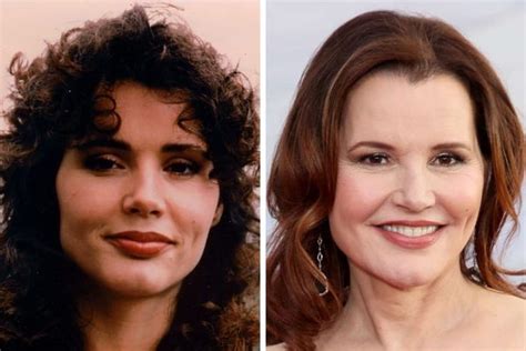 Geena davis, 64, shuts down the oscars red carpet in a gorgeous plunging gown. Geena Davis Then and Now | City of Edmonton News | Geena ...