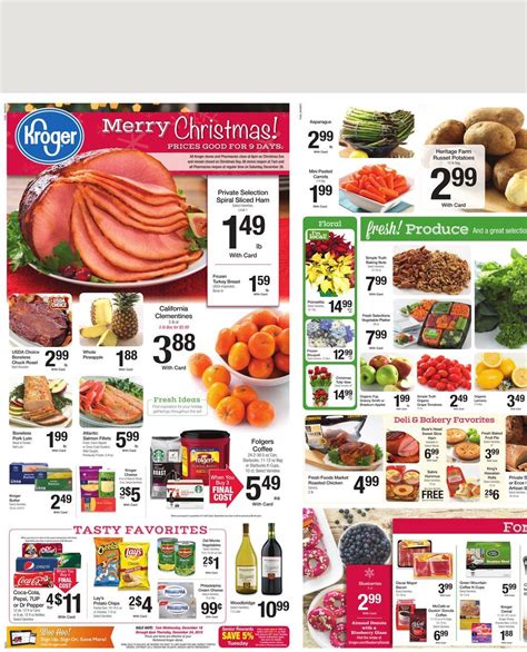There are no timing effects to open and closing repositories. Kroger Ad Christmas 2015 - WeeklyAds2