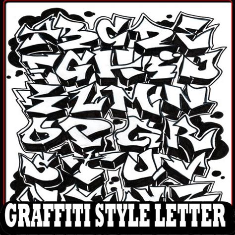 Tambahkan populer huruf grafiti ke gambar biasa! gaya huruf grafiti for Android - APK Download