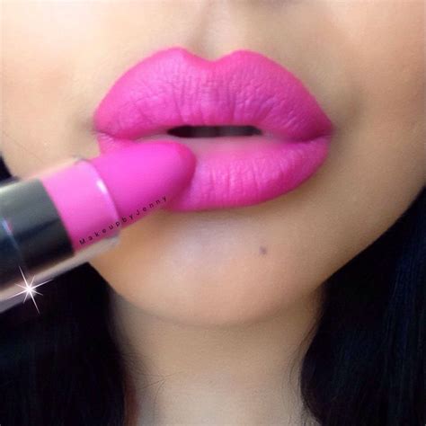 (it was also the top pick in the lip liner category of allure's 2020. Nyx cosmetics matte lipstick "SHOCKING PINK" | Swatches ...