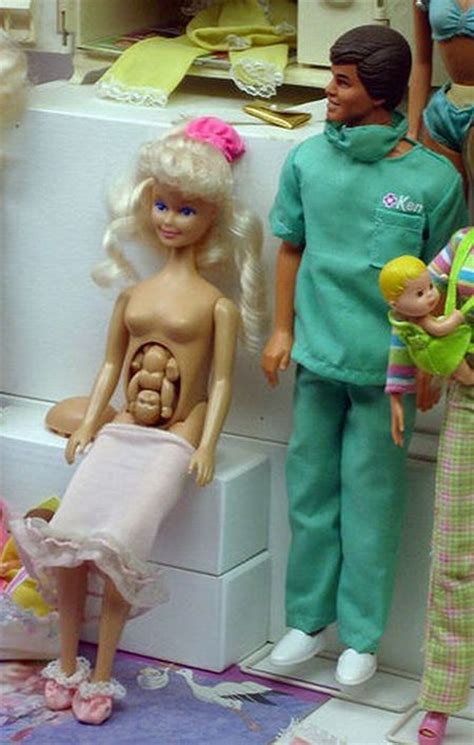Want to discover art related to waroeng_karikatur? Barbie's Pregnant Friend Midge (18 pics)
