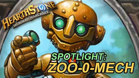 Its power has fluctuated up and down many times over the years but it always seems to make an appearance in the game. Hearthstone Deck Spotlight: Zoo-0-Mech Giant (GvG) - YouTube