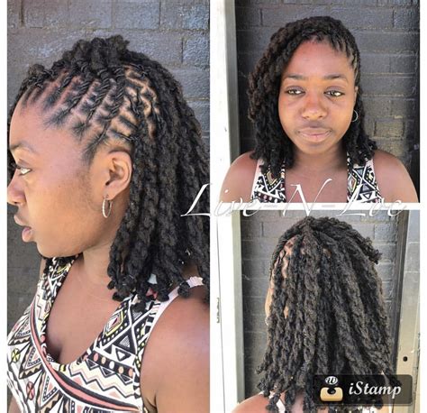 Like our page if u like dreadlocks and show us your dreadlocks style. Pin by Karisma Coram on Layed | Short locs hairstyles ...