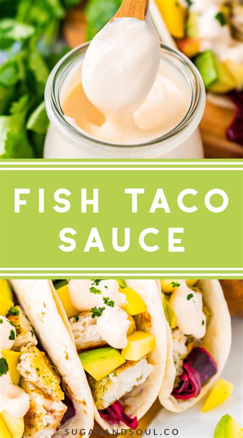 This post may contain affiliate links or sponsored content. This Fish Taco Sauce is the ultimate topping for fish ...