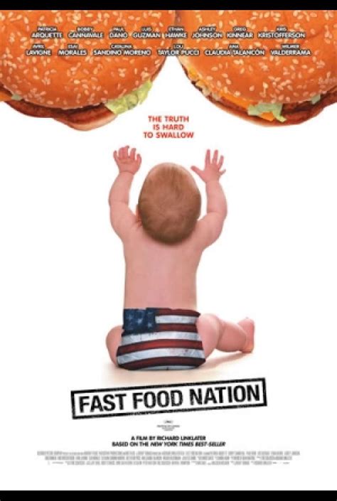 Throughout the text, he emphasizes the point that fast food is a corrupting force that impacts nearly every aspect in america whether it's in relation to health, politics, economy, society, etc. Fast Food Nation | Film, Trailer, Kritik