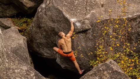 Bouldering is a form of rock climbing. Leavenworth Bouldering: Mothermilker V9 - YouTube