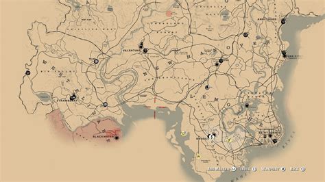 Map comparison red dead redemption 2 rdr2 vs grand theft. Red Dead Redemption 2 Map - Complete Map Overview, How to ...