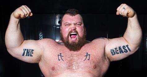 Creating a formula that will make humans stronger. World's Strongest Man Eddie Hall considering offer to join ...