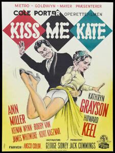 Watch hd movies online free with subtitle. Kiss me Kate Kathryn Grayson vintage movie poster print | eBay