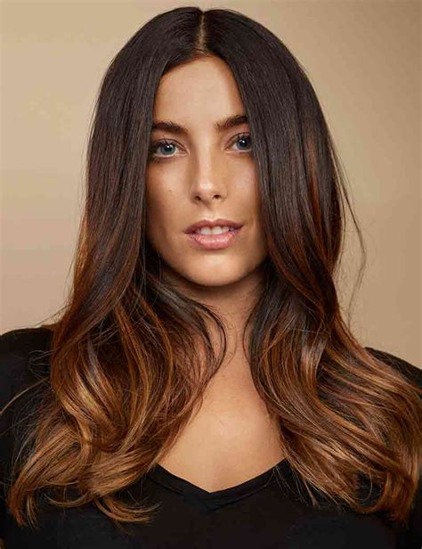 Here are 15 of our favourite 15 beautiful brown ombre hair ideas for you to try. Beyond Brunette: Brown Hair with Toffee Brown Ombre | Redken