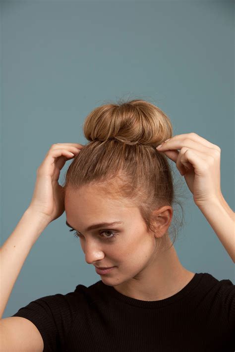 Then, take a sock and one section of hair, wrap your hair around the sock and roll it upwards, toward the top of your head. These 25 Golden Blonde Looks Will Give You Serious Blonde Envy
