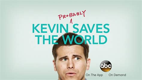 Watch all seasons of kevin (probably) saves the world in full hd online, free kevin (probably) more trouble than he ever bargained for, is recruited by an undercover being called yvette, who uttered kevin having a brand new purpose in his lifetime, which would be always to conserve the world. Kevin Probably Saves the World on ABC