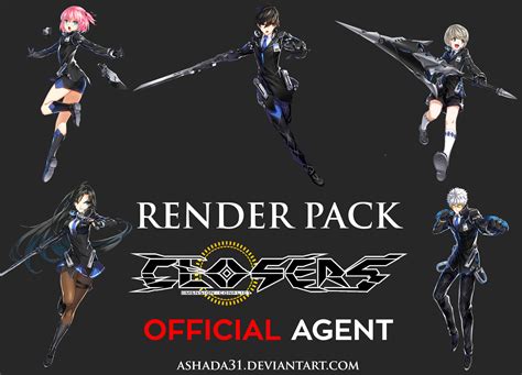 Render Pack Closers Official Agent by Ashada31 on DeviantArt