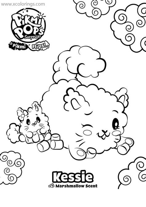 In case you don\'t find what you are looking for, use the top search bar to search again! Kessie from Pikmi Pops Coloring Pages - XColorings.com