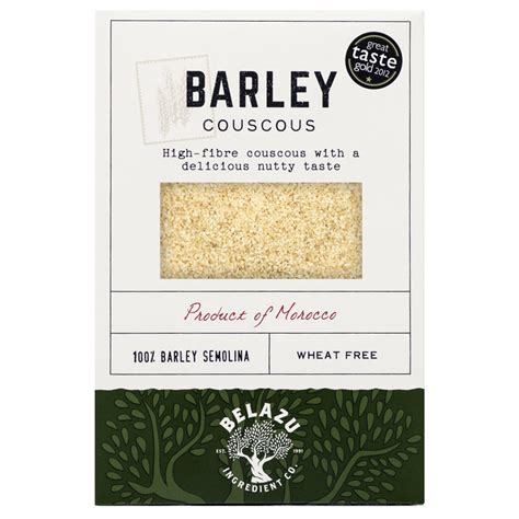 You can make basic roasted cauliflower, parmesan roasted cauliflower or my favorite curry roasted cauliflower (as pictured). Belazu Barley Couscous 500g