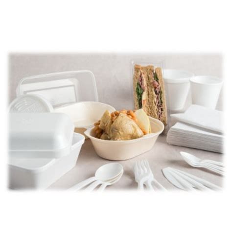 Expanded polystyrene differs from a similar product, called extruded polystyrene, in important ways. White Polystyrene Food Containers and Lids