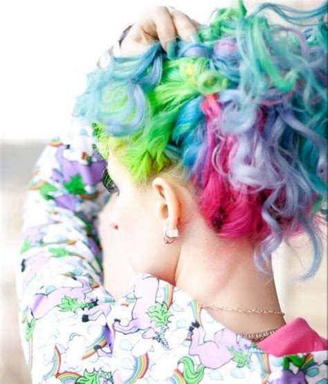 Shop for pastel pink hair dye online at target. Rocking rainbow hair | Pastel hair, Pastel rainbow hair ...