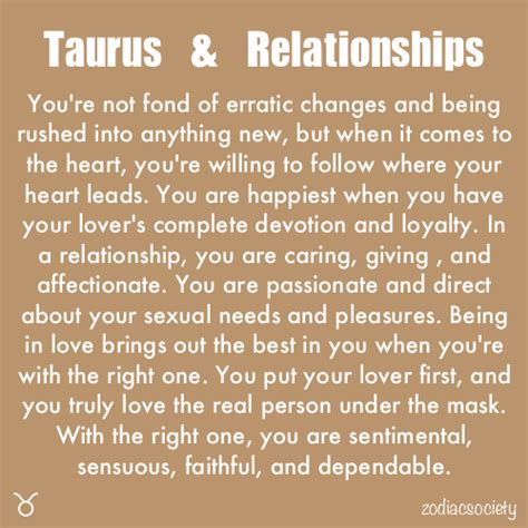 You are blunt with your thoughts and in trying to sweet talk him into opening up taurus and cancer have a wonderful mix of astrological elements , you are earth and he is water. So.... I can't help who I am... This was me in my last ...