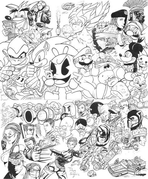 The character concept artist creates the initial sketches for the characters and enemies within the game, then produces the digital art assets that become animate. Pin by reina stuber on how to draw animals | Coloring ...