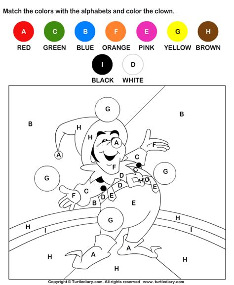 Use this sample cover letter if Color by Alphabet Worksheet - Turtle Diary