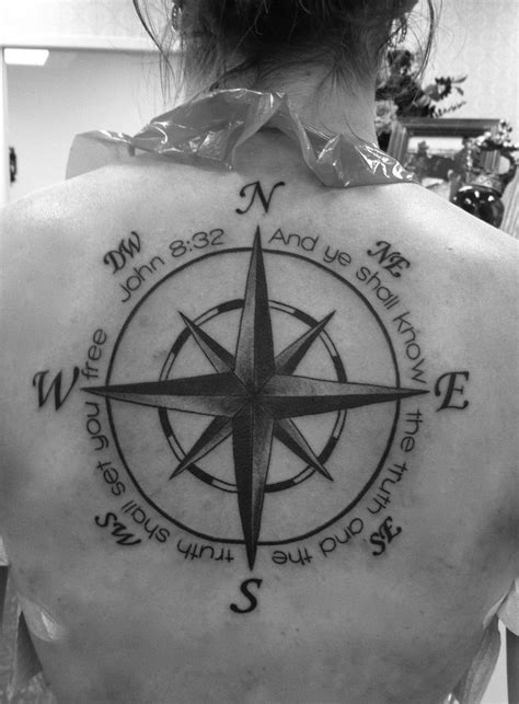 While tattoo parlours are shut until 2nd december, at least you have plenty of time to choose your tattoo design. word placement (With images) | Compass tattoo, Tattoos ...
