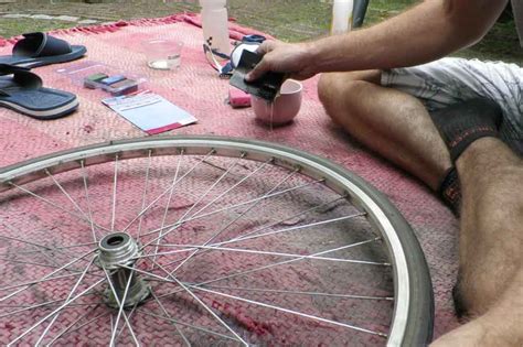Just ride the bike bike chains should always use synthetic lubes. How To Remove Rust From Bicycle Spokes / How Do You Keep ...