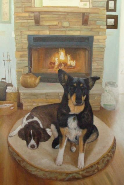 All paintings are created 100% by hand. Pet Portraits From Photos | Pet Paintings | Custom Pet ...