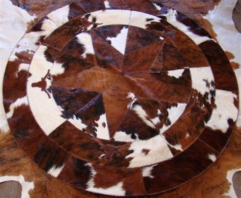 Bath accessory sets | ebay. Cowhide 72" Round Star with Longhorns Rug | Bathroom rugs ...