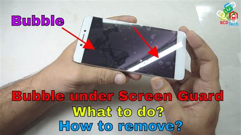 Let the protector form a seal before removing any bubbles. Bubble inside screen protector: What to do ? How to remove ...