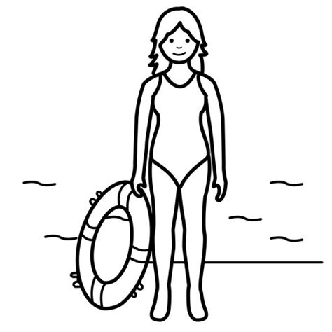 Think so you don't sink. LIFEGUARD COLORING PAGES