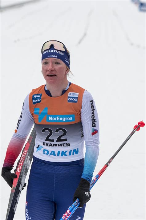 She successfully took part in the olympic games. Nadine Faehndrich (SUI) - Bildergalerie Weltcup Drammen ...