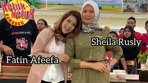 Ketuk ketuk ramadan 2013 bersama sheila rusly dan artis jemputan neelofa. Fatin Afeefa dan Sheila Rusly Ketuk-Ketuk Ramadan 2019 ...