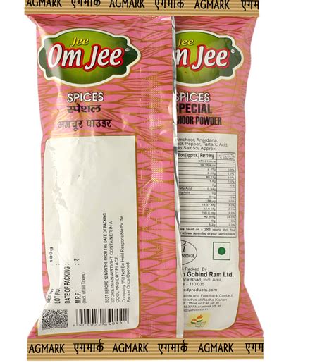 Omjee Amchoor Powder 1 Kg, Mango Powder, Dried Mango Powder, Spray Dried Mango Powder, Green ...