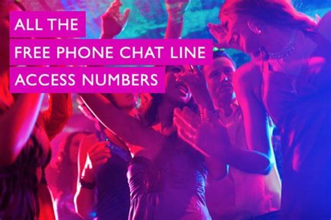 List of miami chat lines with free trials available for dating and phone sex. Top 10 Free Phone Chat Line Numbers | Chat line, Video ...