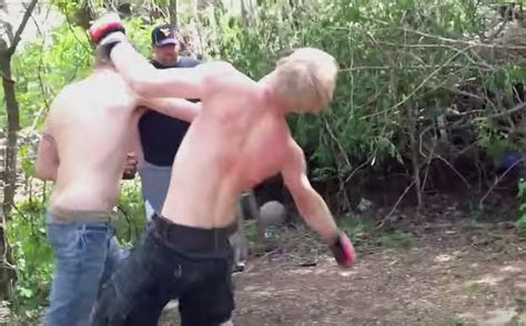 Watch these dudes throw hands… Backyard Fight Club: Guns to Gloves | The New York Times