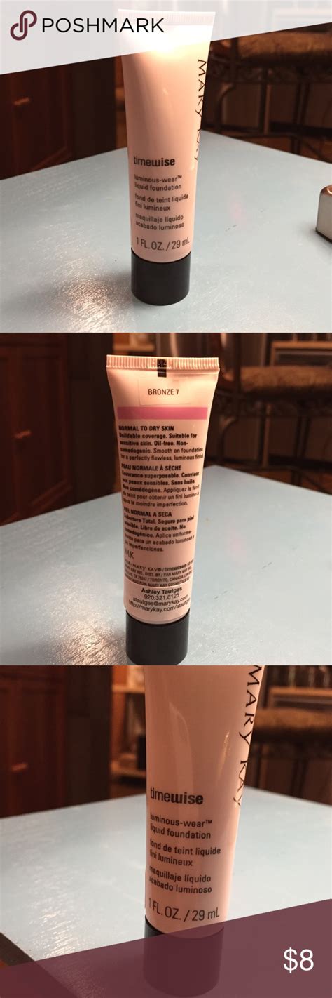 Mary kay products are available exclusively for purchase through independent beauty consultants. MK TimeWise Luminous Wear Liquid Foundation Brnz 7 Mary ...