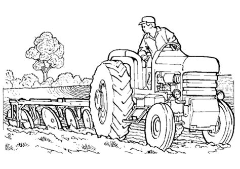 Traktor sind große fahrzeuge in der regel in betrieben eingesetzt. Ausmalbilder Traktor 21 | Ausmalbilder Kostenlos