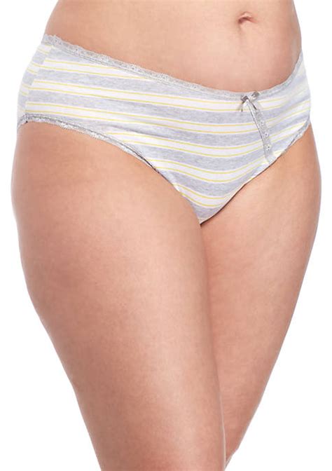 Find a variety of plus size bottoms at forever 21! New Directions® Plus Size Cross Over Lace Hi-Cut Panties ...