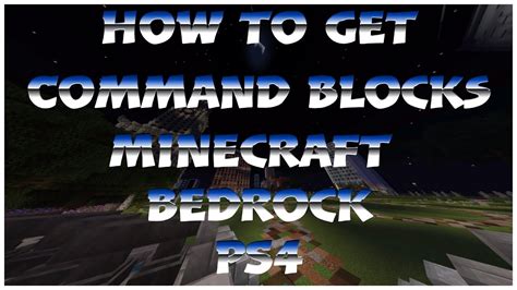 Do shaders work on minecraft ps4 bedrock how to get shaders on minecraft ps4 (ios/android/xbox) 1st attempt to see if. How to get Command Blocks Minecraft PS4 Bedrock - YouTube