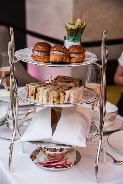 Cream tea, paired with scones, jam, and cream; The Candy Store Afternoon Tea at Conrad London St James ...
